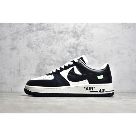 nike air force 1 louis vuitton black and white